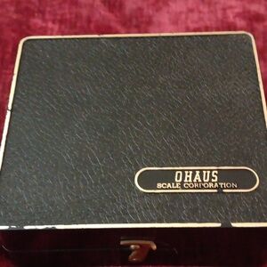 Vintage 1950s  Ohaus Pharmacy Weight Set